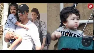 Akshay Takes A Family Vacation In Goa | Taimur Spotted Playing In A Park