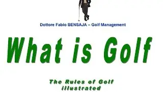 www.bensaja.com Fabio BENSAJA golf history rules how it works what is golf game sport