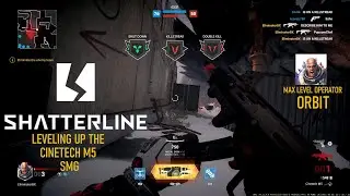 SHATTERLINE - PVP - LEVELING UP CINETECH M5 SMG - MAX LEVEL ORBIT