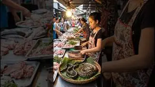 Wow Wild Meet Market #seafood #food #fish #cooking #animalsmarket #meatmarket
