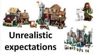 Is the LEGO medieval town square is a downgrade?