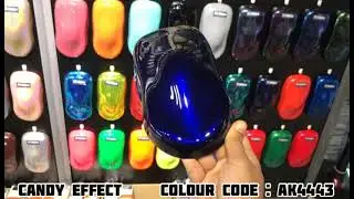 Aikka AK4443 Candy Effect Colour For Car Spray Painting - Blue