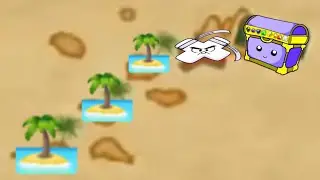 Islands lead right to the x and the treasure