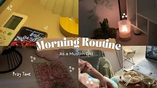 ✨Peaceful & Productive day in my life 🌿✨| Muslim girl | Morning vlog🌸