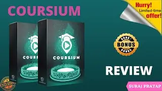 Coursium Review and Demo video || Scam Or Legit || Coursium Review With Custom Bonuses.