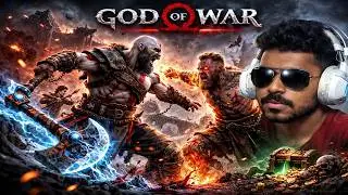 Kratos vs Baldur & Dauði Kaupmaðr | Massive Boss Fight | God of War