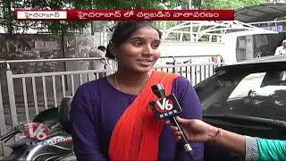 Public Response Over Sudden Climate Change In Telangana | V6 News