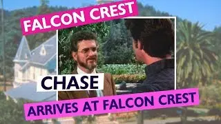 Falcon Crest 1x01 Chase arrives at Falcon Crest