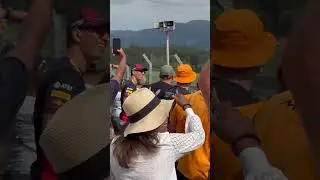 Lando Norris and Max Verstappen collide at Austrian GP (Fan Perspective)