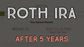 What’s in My Roth IRA After 5 Years!
