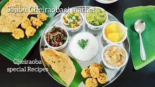 Manipuri Thali/Sajibu Cheiraoba Celebration/Recipes that prepared on the day of Sajibu Cheiraoba