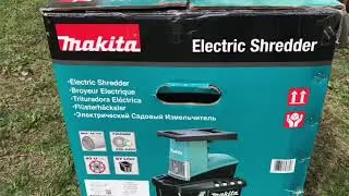 Unboxing,asamblare și testare Tocător Electric MAKITA UD2500 / Electric Shredder MAKITA,model UD2500