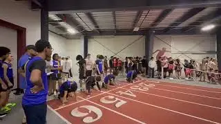 My Best Friend Jhonny Running in Indoor Track 