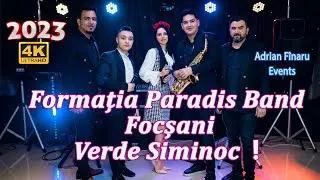 🎷🎹🔴Formatia Paradis Band Focsani 💎Verde Siminoc 📽️4K 🎬 LiveTel 0763101308 ❗❗❗