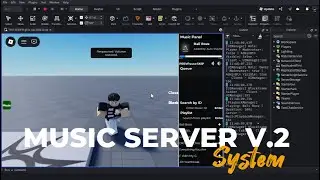 [FREE MODEL] Update Server Music System V.2 untuk map hangout dan tema club | Roblox Studio