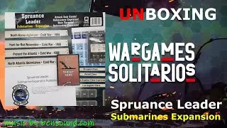 Spruance Leader. Submarines Expansion. Unboxing.