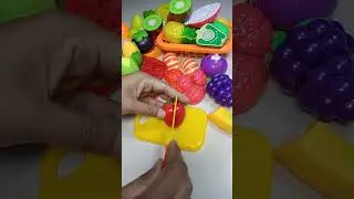 Satisfying with Unboxing Cutting Vegetables, Fruits, Pizza, Egg, Fish Toys Review | ASMR