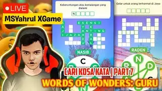 KOSA KATA! BERMAIN GAME TEKA TEKI WORDS OF WONDERS - PART 7 | LIVE STREAMING MSYahrul XGame #shorts