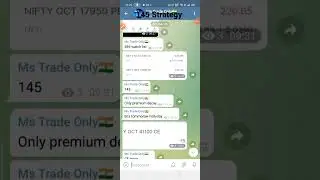 145 Strategy Back testing Day 1 || Nifty Live trading || shorts || YouTube short . #yt20