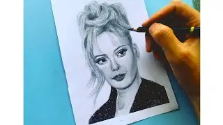 How to draw#lisablink#drawing#pencilportrsit#drawingpainting#drawingprocess#pencilportrsit#charcoal