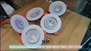 Lampu Downlight LED Spot 5 Watt 4000K Warmwhite
