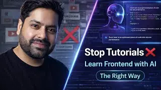Learn Frontend 3&times; Faster Using AI 🤖 | ChatGPT as Your Personal Frontend Mentor