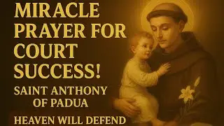 🙏 PRAYER FOR VICTORY IN COURT CASES AND LEGAL MATTERS | SAINT ANTHONY OF PADUA
