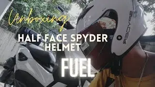 Unboxing | Spyder Fuel | Half face Helmet