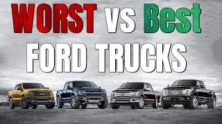 Top 4 WORST & 4 BEST New FORD Trucks to Own in 2026!