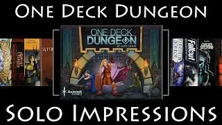 One Deck Dungeon - Solo Impressions