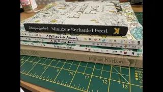 How I use washi tape in colouring books
