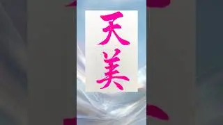 天美書いたよ（お酒） #書道 #毛筆 #漢字 #漢字