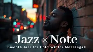 【Jazz Note】Smooth Jazz for Winter Mornings ❄️ Soulful Bass & Relaxing Grooves | Work, Study, Chill