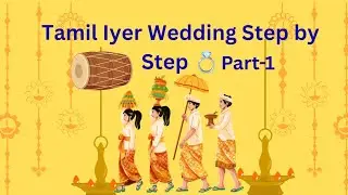 Tamil Iyer Marriage Rituals Part 1 Telugu xplain#video#viral#TamilIyerMarriage #jushithabhaarghavan 