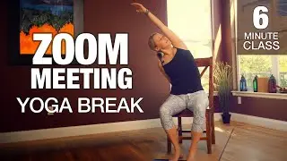 Zoom Meeting Yoga Break (6 Min Yoga Class) - Five Parks Yoga