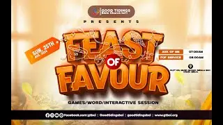 THANKSGIVING, DEDICATION , MIRACLE WATER & FEAST OF FAVOUR SERVICE // SUNDAY 25TH AUGUST 2024