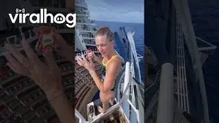 Самое высокое погружение на круизном лайнере || ViralHog