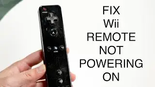 Как исправить ошибку, из-за которой Wii Remote не включается! (2023)