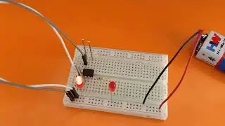 Making Touch sensor using Timer IC 555 Project..