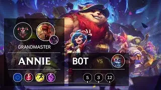 Annie Bot vs Heimerdinger - EUW Grandmaster Patch 9.24