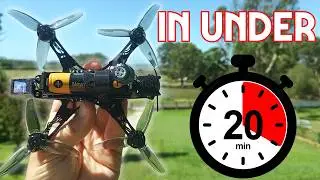 Build an 18650 FPV drone TODAY