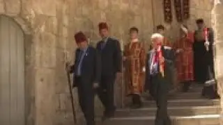 Greek Orthodox Christians mark Easter in Jerusalem