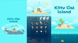 Kitty Cat Island 2048 Puzzle - Mobile games and learning strategy! - 手機遊戲玩法與攻略教學!