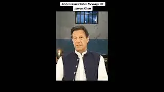 AI Video based on Imran Khan&rsquo;s tweet countering the lies of DG ISPR Press Conference