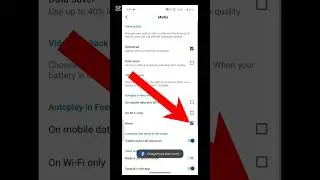 How to Turn off auto play video on facebook | Disable Autoplay in Feed and Stories #shorts #facebook