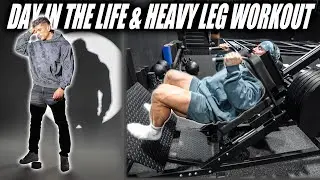 HONEST DAY IN THE LIFE + FULL LEG WORKOUT W/ JOE ANDREWS