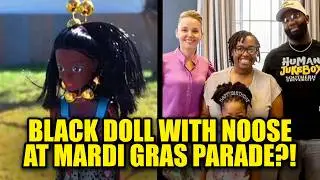 Black Child Catches Racist Doll in Noose at Mardi Gras Parade, Parents Outraged