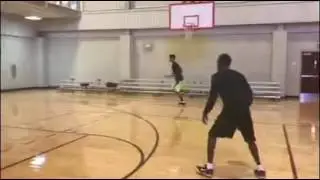 APBasketball training Pro ball player Ish Hollis 6'9 G/F