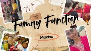 Family Function in Mumbai 💖 | Mini Vlog | Indian Family