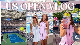 US Open NYC Vlog 2025🎾✨ | Day In My Life, Tennis, Outfits & Signature Drinks🍹 | Lauren Norris